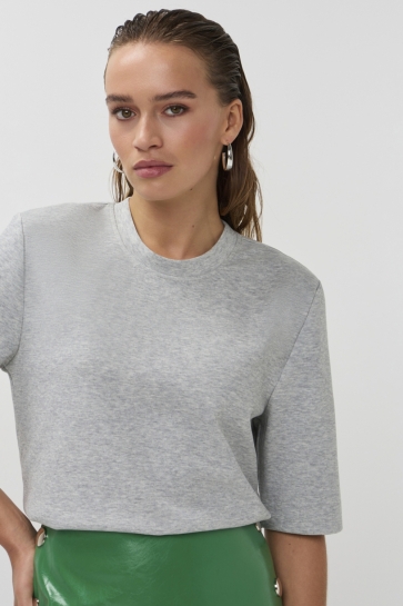 Studio Amaya T-shirt LILLY T SHIRT 263ST 20 11 Grey