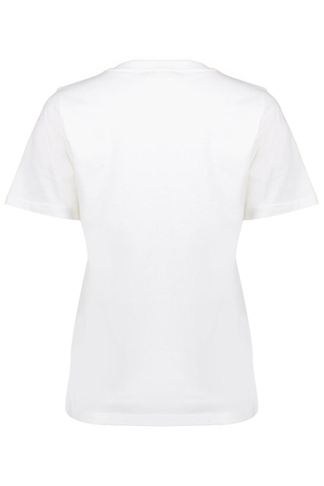 Geisha witte dames t-shirt | Achteraanzicht