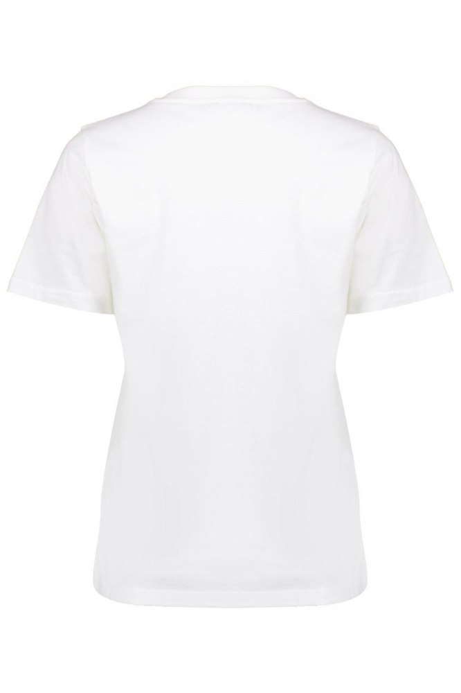 Geisha witte dames t-shirt | Achteraanzicht