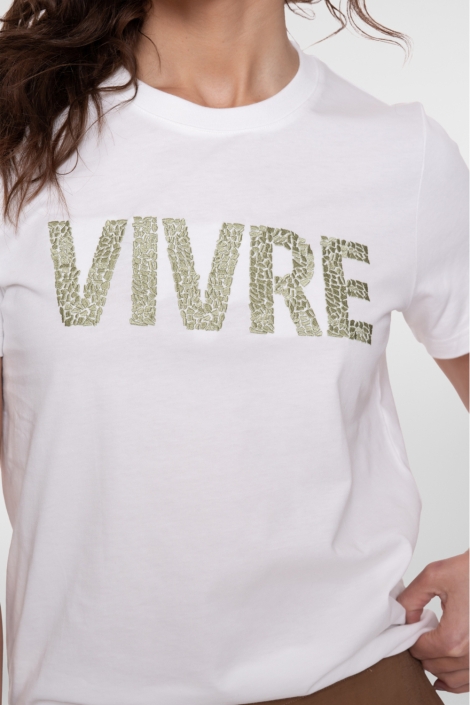 Geisha witte dames t-shirt | Close up