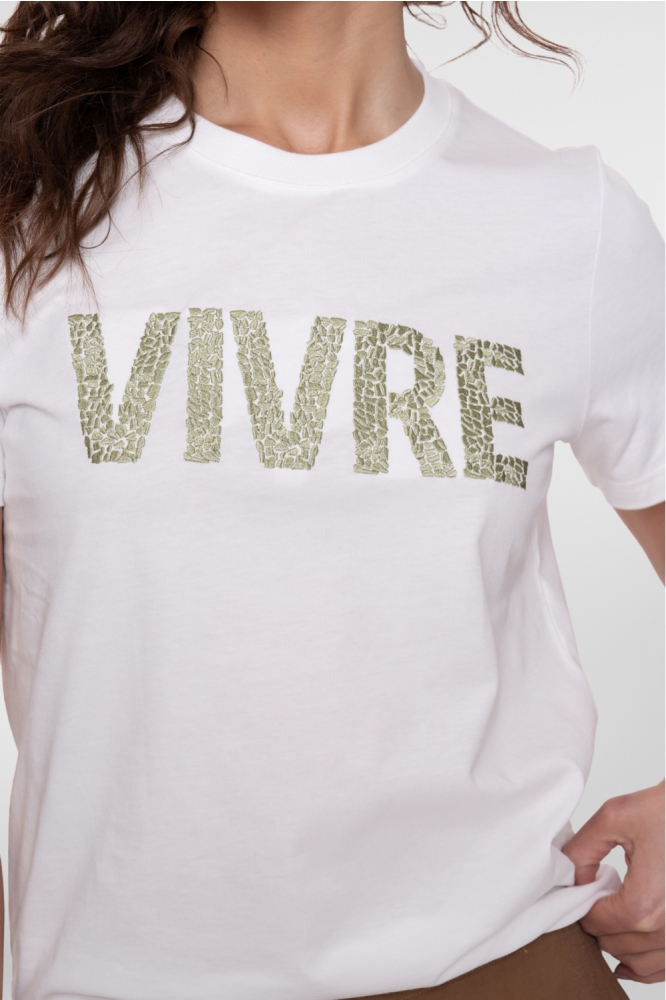 Geisha witte dames t-shirt | Close up