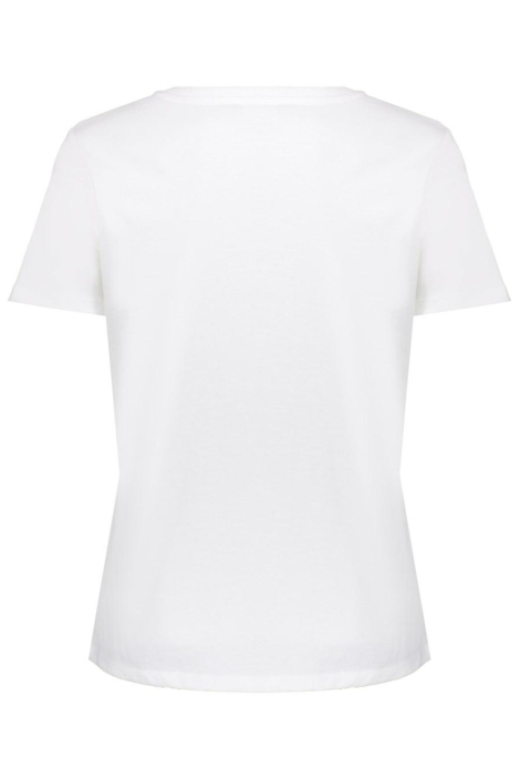 Geisha witte dames t-shirt | Achteraanzicht