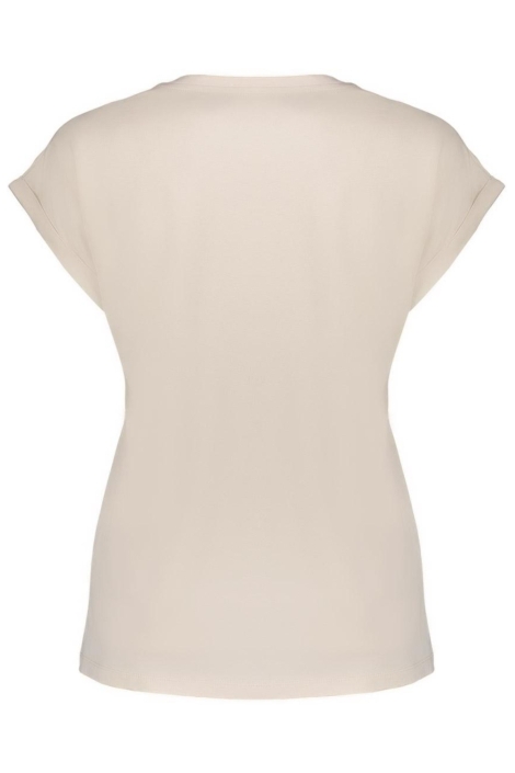 Geisha zand dames t-shirt | Achteraanzicht