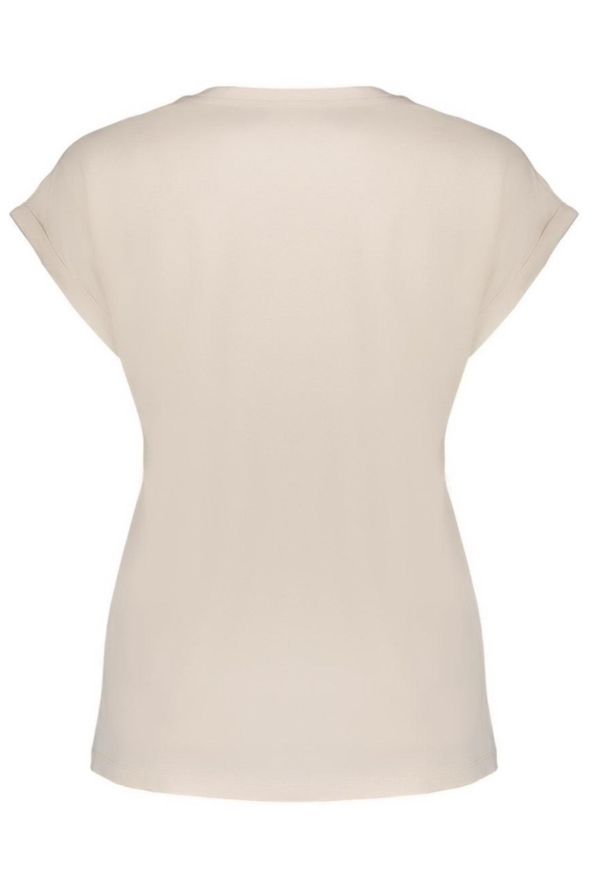 Geisha zand dames t-shirt | Achteraanzicht