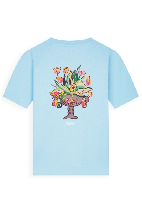 Pure Path blauwe heren t-shirt | Achteraanzicht