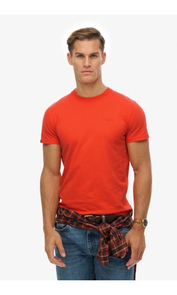 ESSENTIAL LOGO EMB TEE M1011245B UM2 BOLD ORANGE