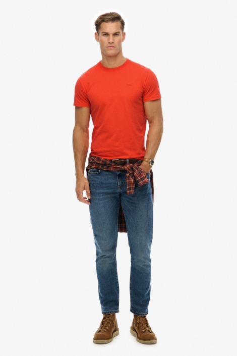Superdry oranje heren t-shirt | Model