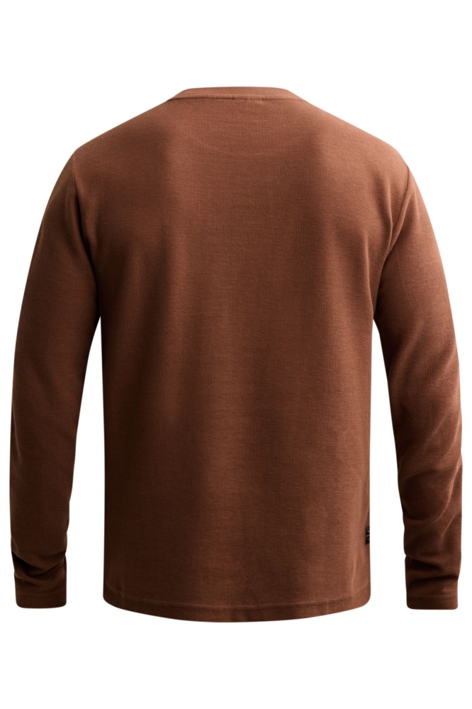 PME legend bruine heren t-shirt | Achteraanzicht