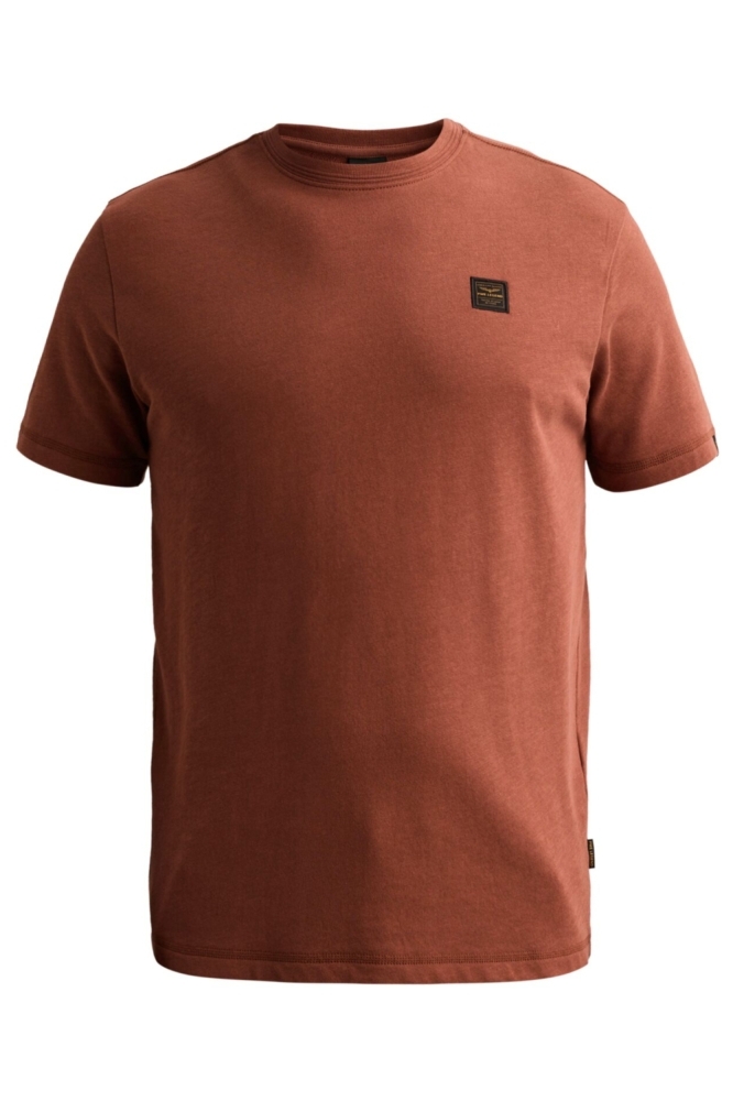 PME legend bruine heren t-shirt | Vooraanzicht