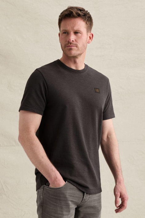 PME legend grijze heren t-shirt | Model zijaanzicht