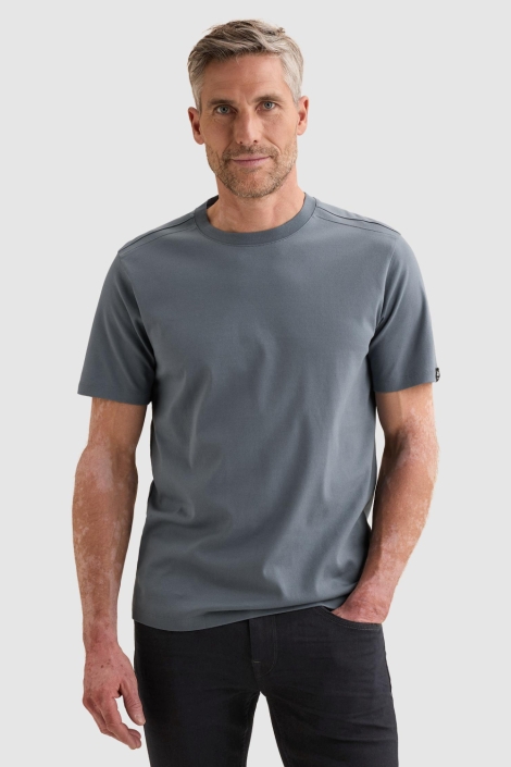 Vanguard blauwe heren t-shirt | Model vooraanzicht