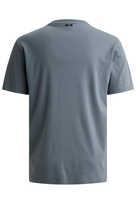 Vanguard blauwe heren t-shirt | Achteraanzicht