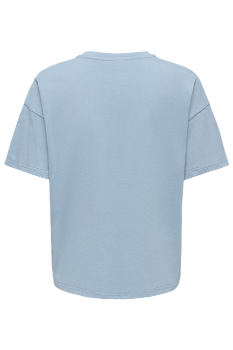 Jacqueline de Yong blauwe dames t-shirt | Achteraanzicht