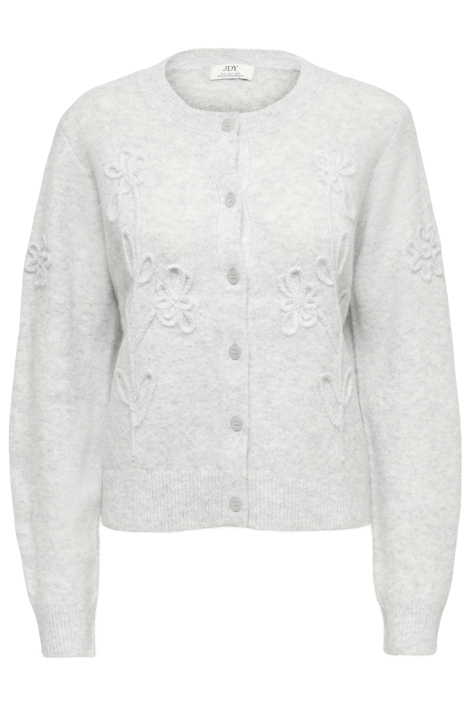 Jacqueline de Yong grijze dames vest | Vooraanzicht