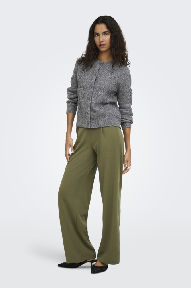 Jacqueline de Yong grijze dames vest | Model