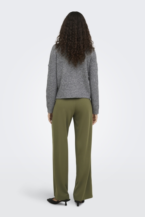 Jacqueline de Yong grijze dames vest | Model
