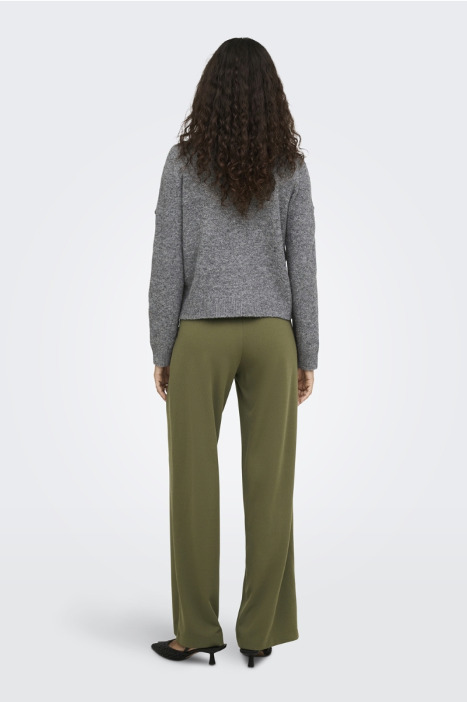 Jacqueline de Yong grijze dames vest | Model
