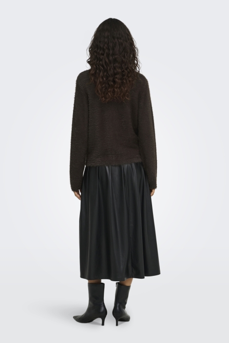 Jacqueline de Yong bruine dames vest | Model