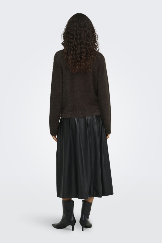 Jacqueline de Yong bruine dames vest | Model