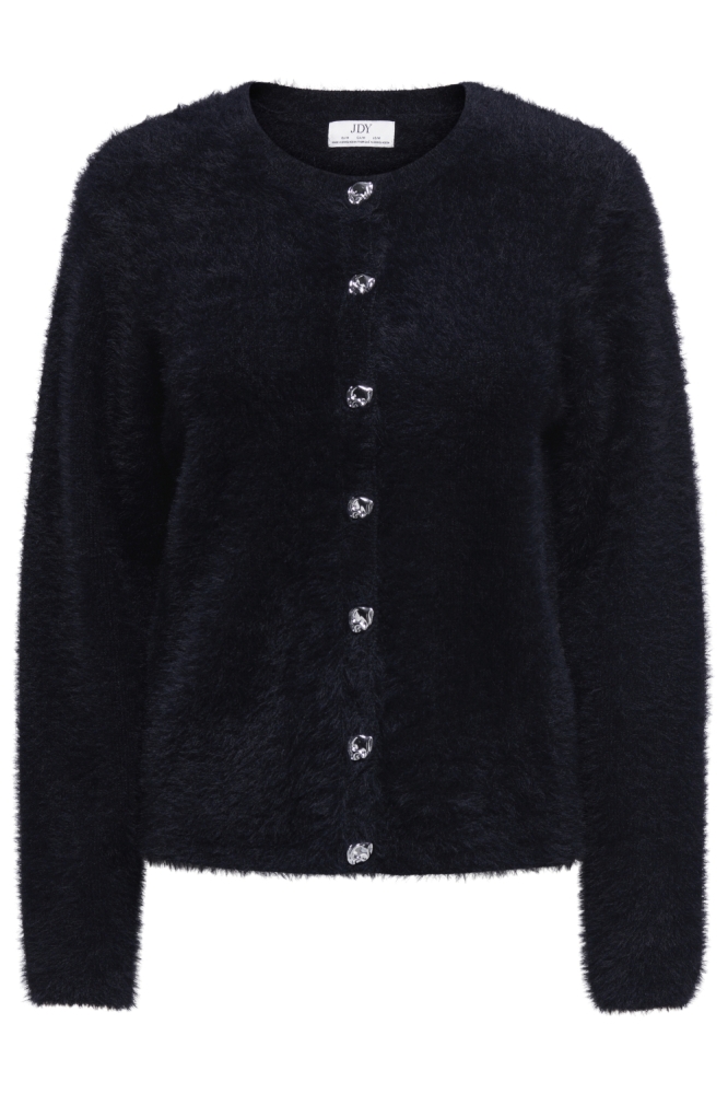 Jacqueline de Yong zwarte dames vest | Vooraanzicht