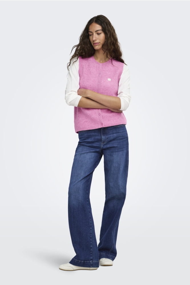 Only roze dames vest | Model