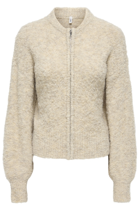 Only beige dames vest | Vooraanzicht