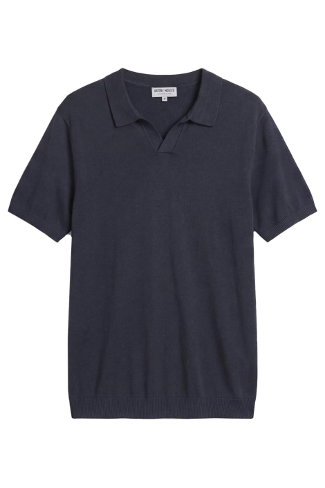 Antony Morato blauwe heren polo | Vooraanzicht