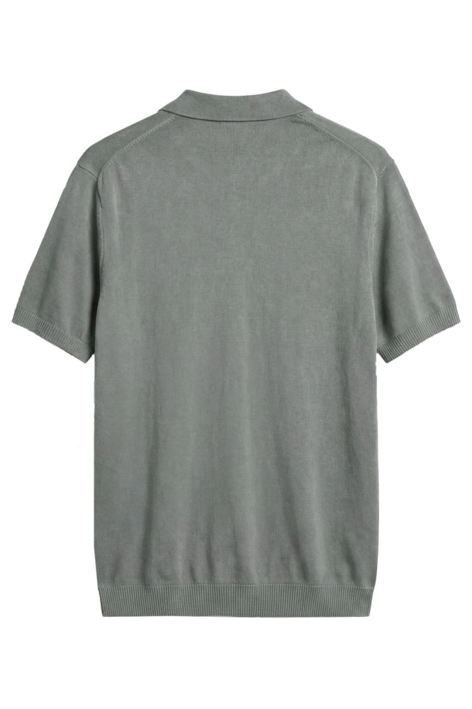 Antony Morato groene heren polo | Achteraanzicht