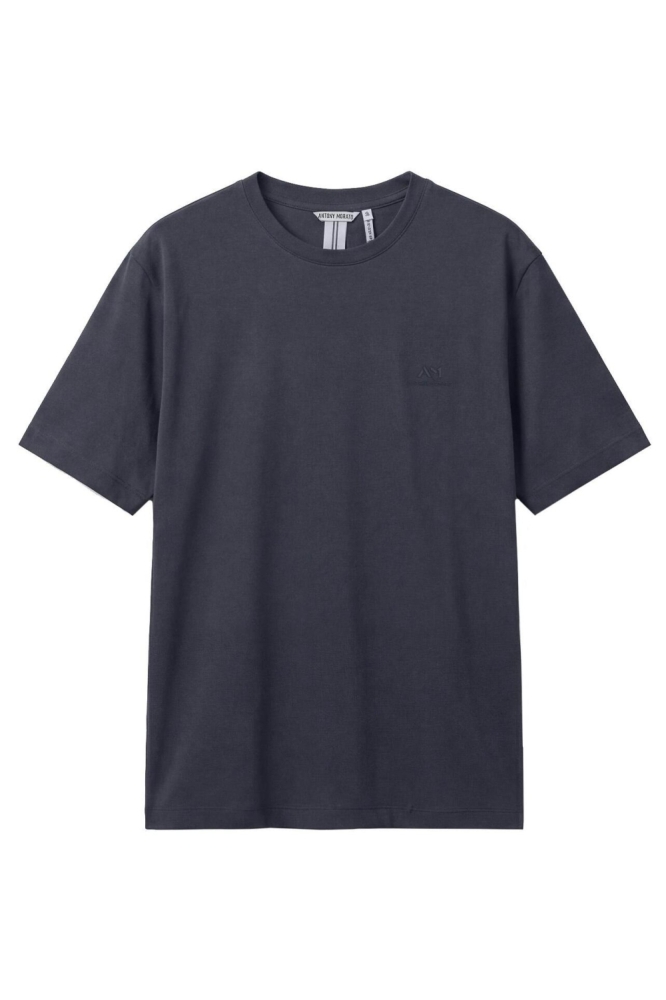 Antony Morato blauwe heren t-shirt | Vooraanzicht