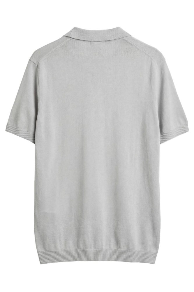 Antony Morato grijze heren polo | Achteraanzicht