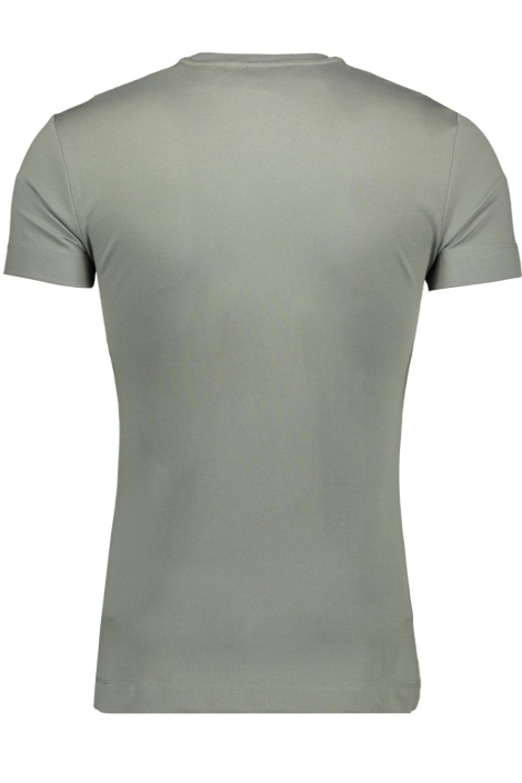 Antony Morato groene heren t-shirt | Achteraanzicht