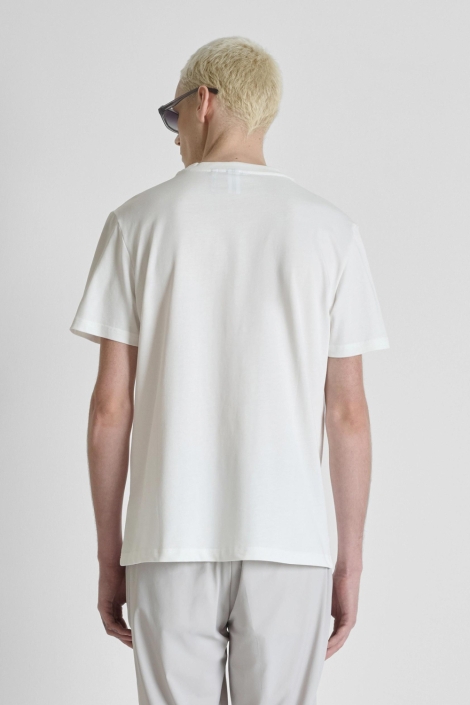 Antony Morato witte heren t-shirt | Model achteraanzicht