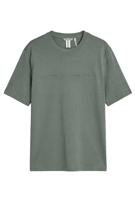Antony Morato groene heren t-shirt | Vooraanzicht