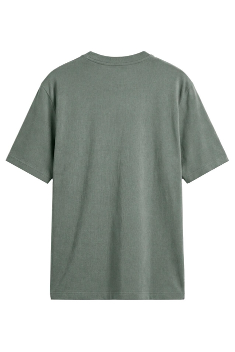 Antony Morato groene heren t-shirt | Achteraanzicht
