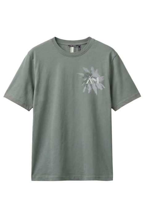 Antony Morato groene heren t-shirt | Vooraanzicht
