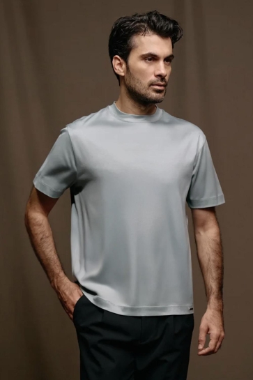 Malelions T-shirt PREMIUM MERCERIZED MPD30026019 43011 SAGE GREEN