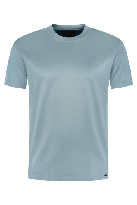 Malelions blauwe heren t-shirt | Vooraanzicht