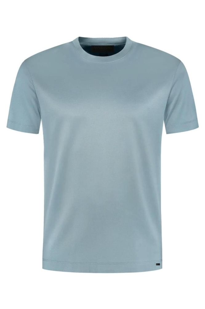 Malelions blauwe heren t-shirt | Vooraanzicht