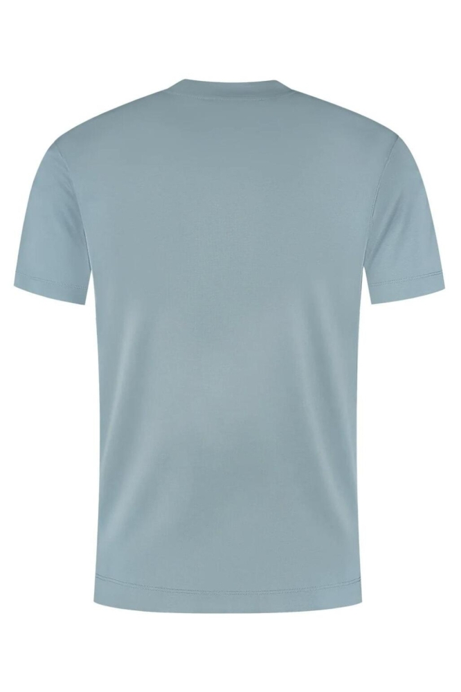 Malelions blauwe heren t-shirt | Achteraanzicht