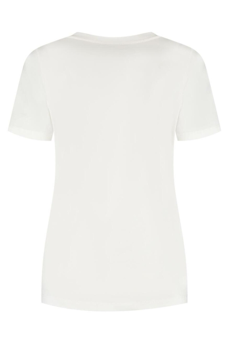 Lady Day ecru dames t-shirt | Achteraanzicht