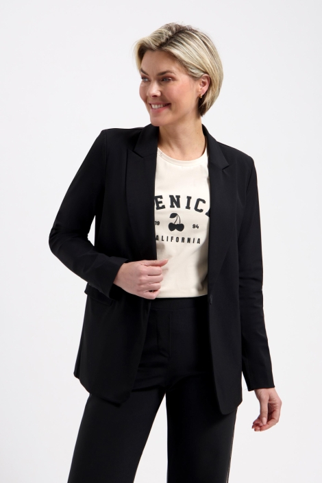 Lady Day ecru dames t-shirt | Model