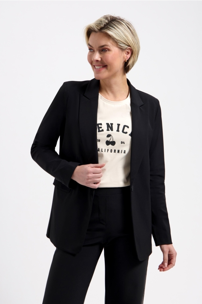 Lady Day ecru dames t-shirt | Model