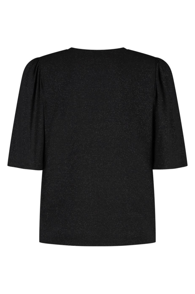 Lady Day zwarte dames t-shirt | Achteraanzicht