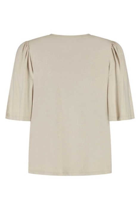 Lady Day beige dames t-shirt | Achteraanzicht