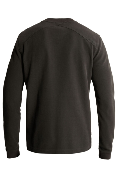 Cast Iron grijze heren t-shirt | Achteraanzicht