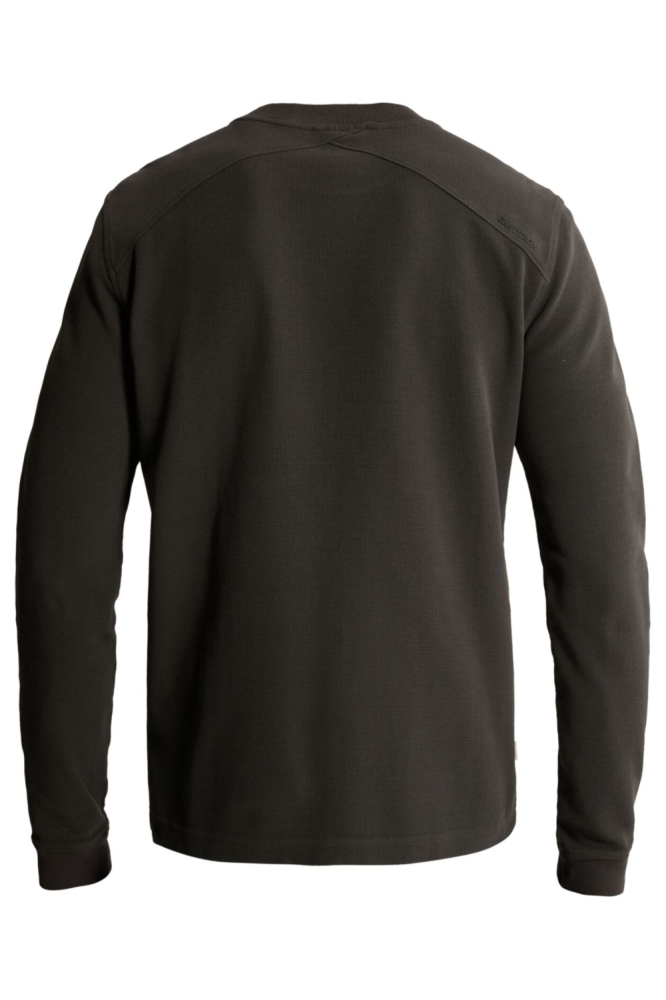 Cast Iron grijze heren t-shirt | Achteraanzicht