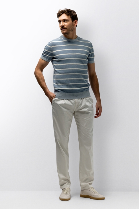 State of Art blauwe heren t-shirt | Model