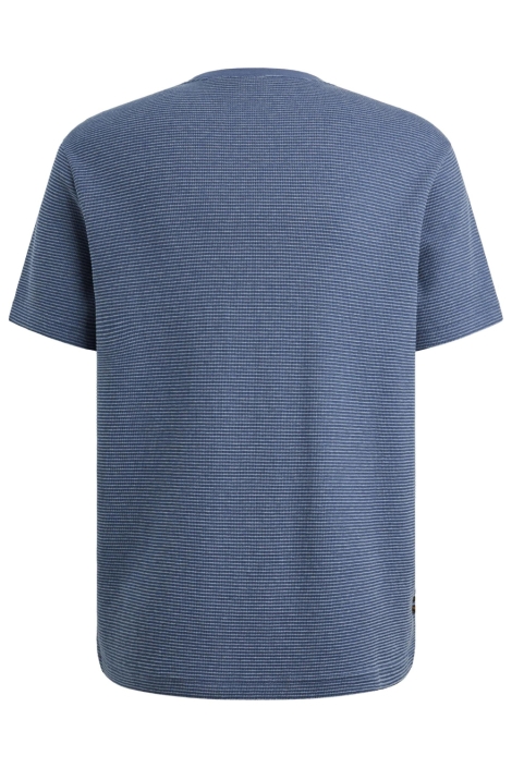 PME legend blauwe heren t-shirt | Achteraanzicht