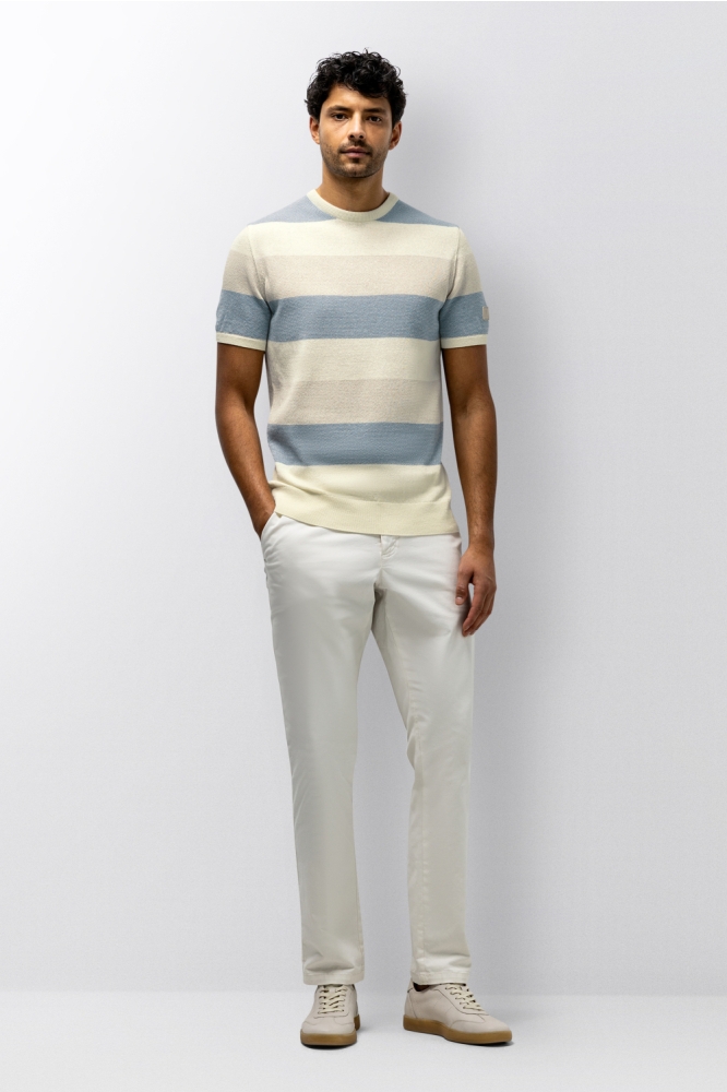 State of Art witte heren t-shirt | Model