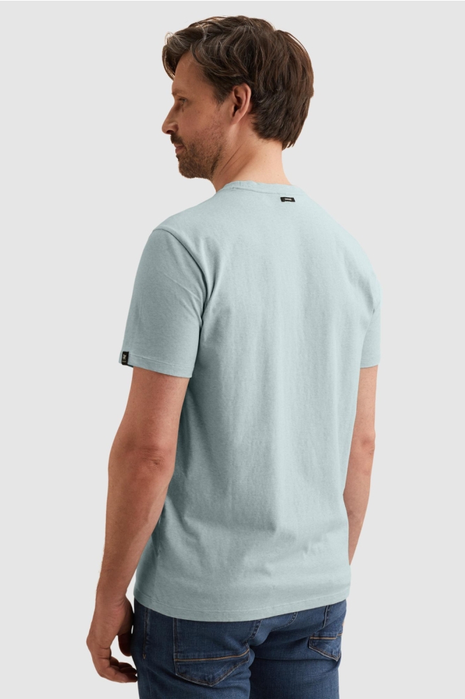 Vanguard blauwe heren t-shirt | Model achteraanzicht